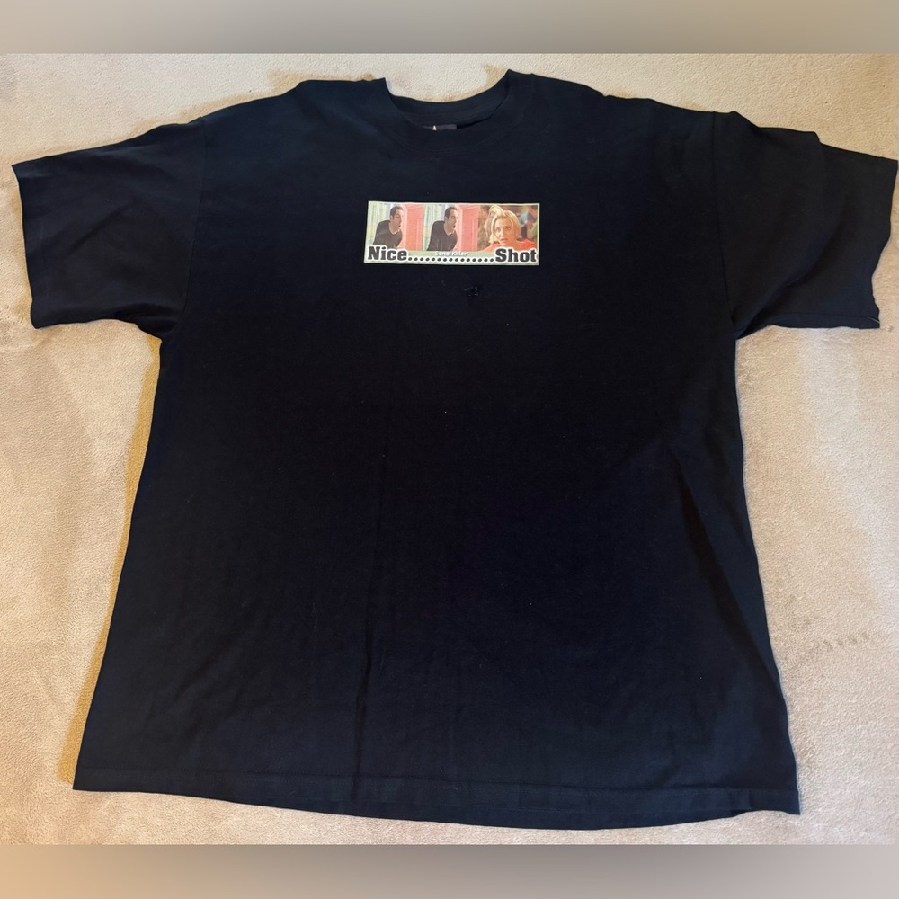 Vintage Serial Killer Something About Mary Short Sleeves Shirt XL 90s Skate Tee